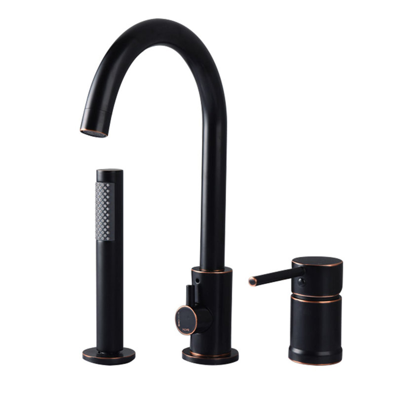 Baignoire de trempage autoportante avec robinet 59 po. X 30 po. Axton