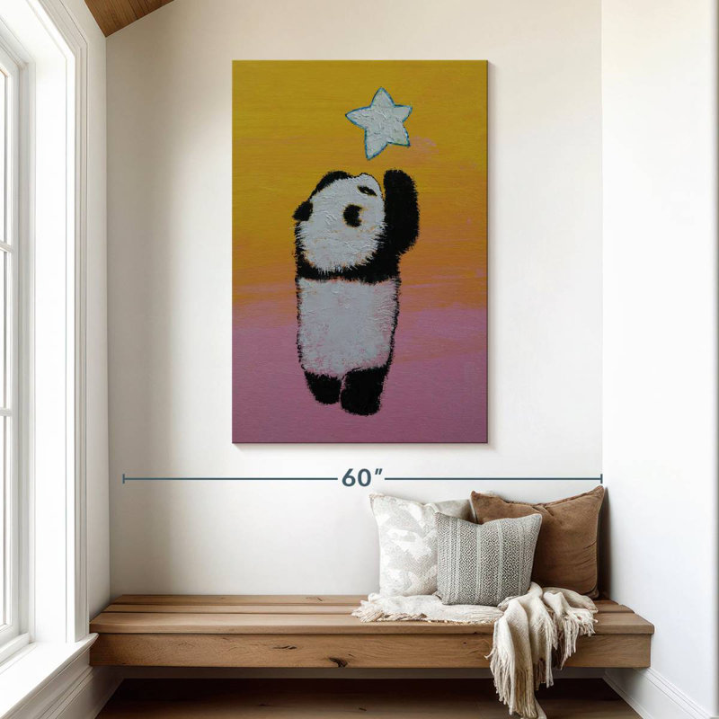 Brampt Panda Star, 48" H x 32" W