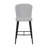 Jasper Channel Tufted Counter Stools with Metal Legs-1550439364