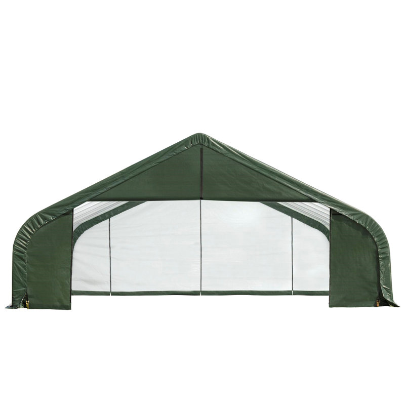 28 Ft. W x 20 Ft D Garage, Grey