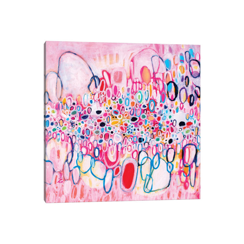 Treasure Island By Misako Chida - Wrapped Canvas Painting by Misako Chida - Wrapped Canvas Painting