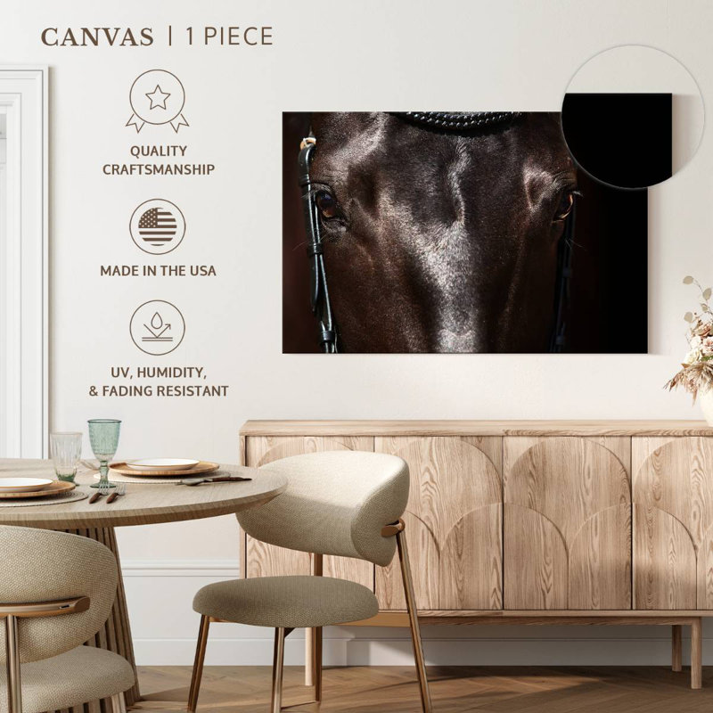 Brampt Horse Face, 32" H x 48" W