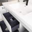 Ensemble de meuble-lavabo mural simple 48 po avec plateau en résine 48 po-1837138445