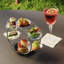 Giotto Stainless Steel Tiered Stand