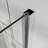 72 In. High Bi - Fold Swing Pivot Shower Door With 6Mm Tempered Glass, Heavy Duty Handle, And Noise Reducing Design 32 33 Inches Wide Glass Aluminum Frame, Reversible Installation, Water Stain