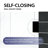 EV Series 51In. - 52In. W X 72In. Frameless Swing Hinge Glass Shower Door | 1 Inches Width Adjustment For Each Size | 3/8 In. Thickness Tempered Clear Glass | Adjustment Uneven Walls-120357061-128669228