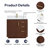 Cloverfield 36'' Single Bathroom Vanity with Cultured Marble Top-93496129-93496130