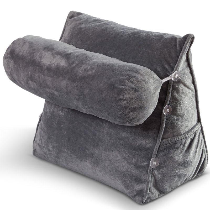 Housse et insert de traversin , Gris