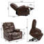 Fauteuil inclinable motorisé avec massage multifonctionnel-540221478