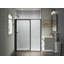 Attend 69" H Pivot Shower Door With 1/8"-Thick Glass-2060425802