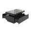 Alpena Modern High Gloss Coffee Table with 4 Drawers and LED Lights-1610520021