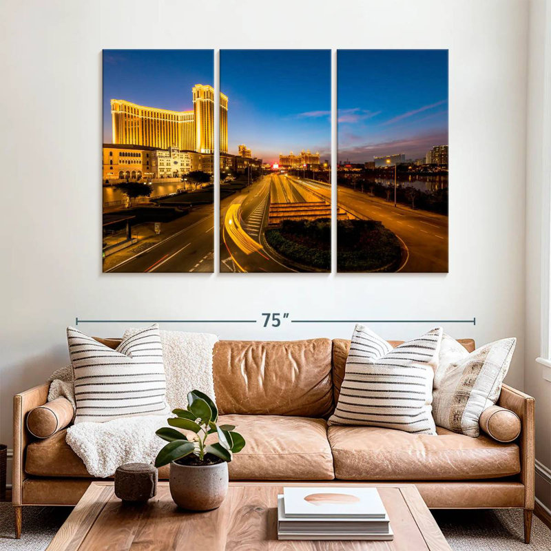 Macau, 42" H x 65" W