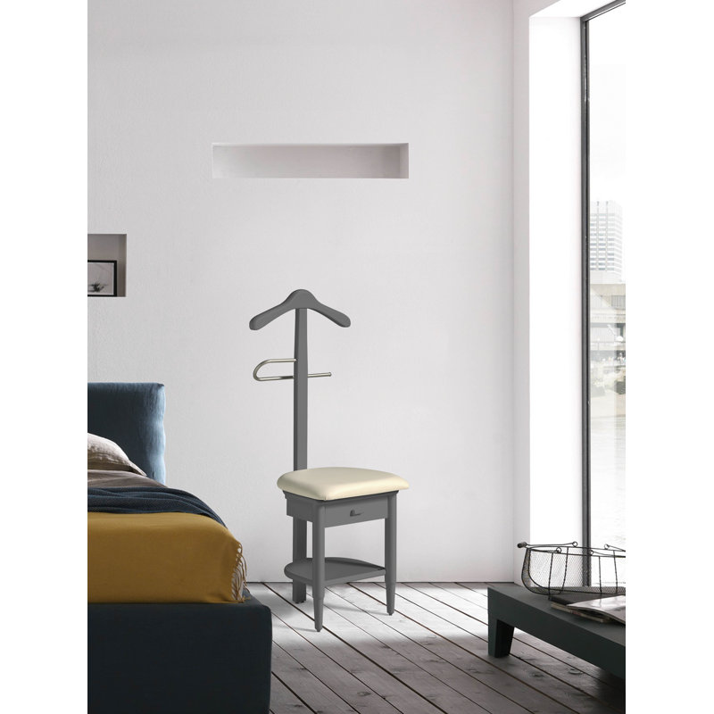 Freestanding Valet Stand, Natural