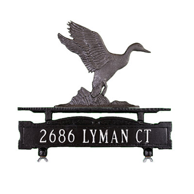 1-Line Mailbox Sign