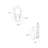 Rochel 1-Light 5.1'' W Metal Resin LED Armed Wall Sconce