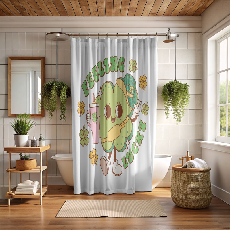 Shower Curtain, 74"H x 71"W