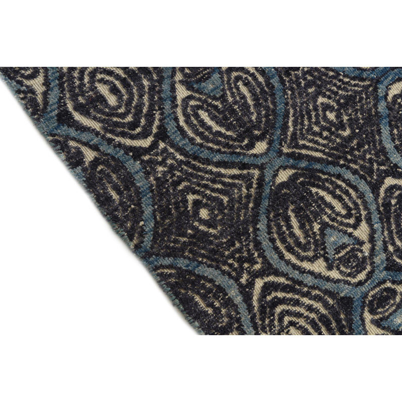Iniguez Navy Blue Rug