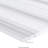 Galata Blanca 12 in. x 24 in. Polished Marble Floor and Wall Tile