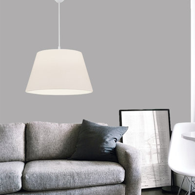 Luminaire suspendu 1 lumière à abat-jour Colerain