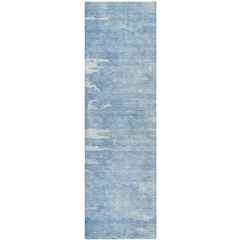 Tapis à poil long de qualité supérieure lavable à la machine ADS705, Ciel, Tapis de couloir 2 pi 3 po x 7 pi 6 po