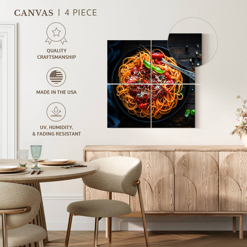 Spaghetti végétarien Yarlin, H 18 po x l 18 po