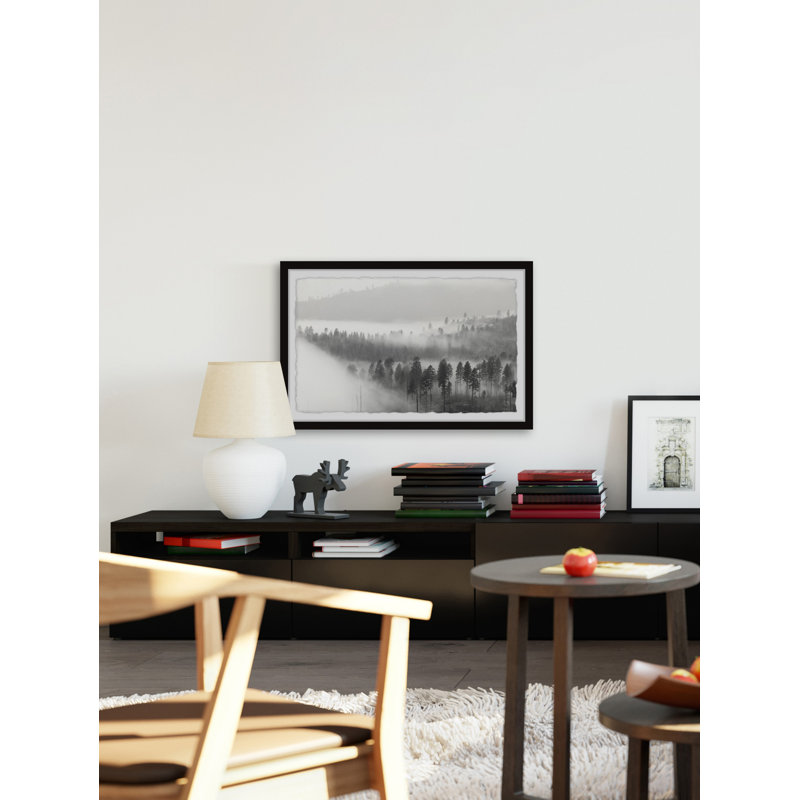 The Fog Is Coming - Single Picture Frame Print, 20cm H x 30cm W x 3.81cm D