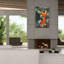  «Fantail 1» par Alicia Ludwig, art mural sur toile, 26 po x 40 po-1807790635