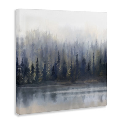 "Misty Gray Forest", art mural par Danhui Nai