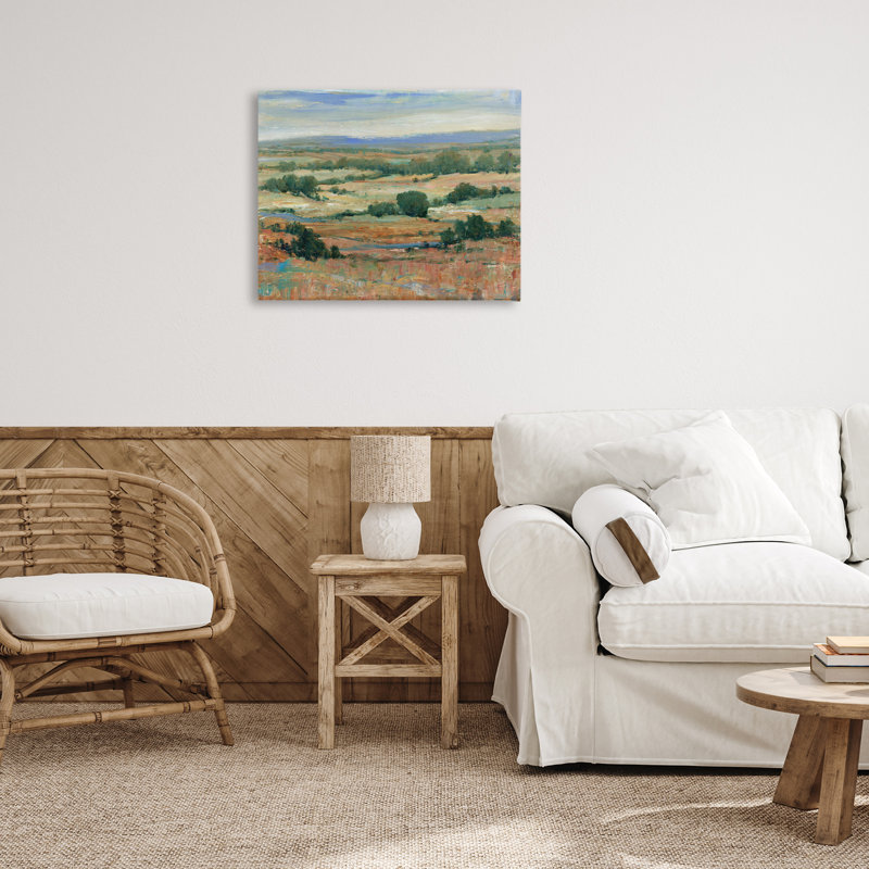 Art mural sur toile Traditional Farmland Landscape par Tim Ottoole, H 24 po x l 30 po