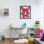 Papillons roses modernes encadrés sur bois, impression-1544491489-1544491491