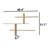 Floating 3 Tiers Wall Shelf-597065878