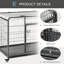 Collapsible Pet Crate with 1 Door-525359145