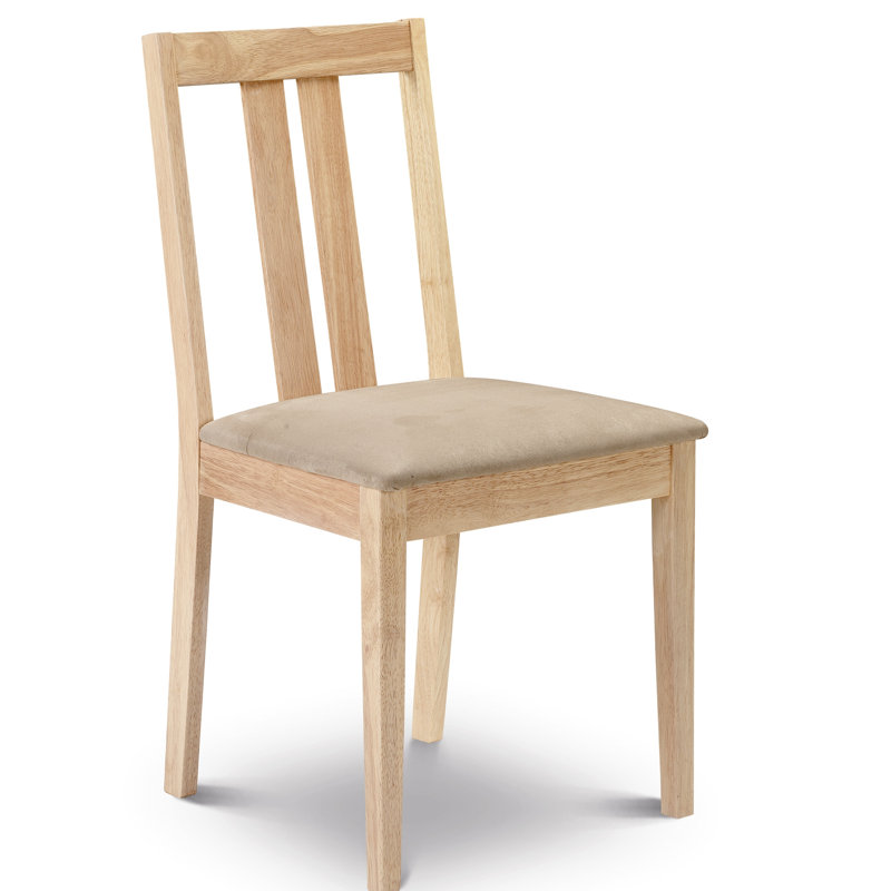 Side chair Set Brookvale of Solid Wood, Natural, Natural