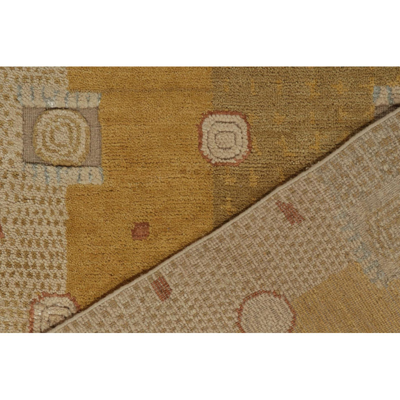 Scandinavian Wool Geometric Area Rug, Rectangle 5' x 8'