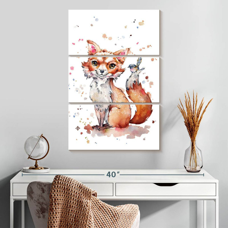 Brampt Sweet Fox, 32" H x 20" W