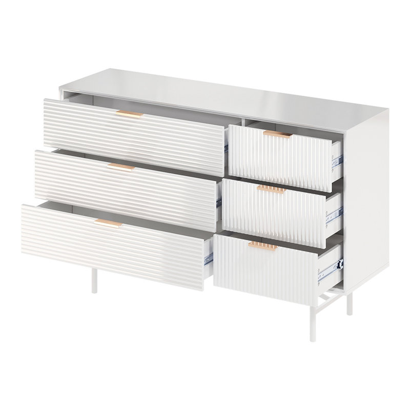 Nately 140cm W Chest of Drawers