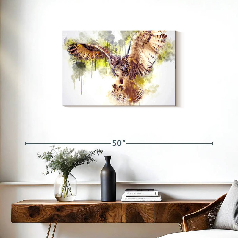 Hibou volant, H 20 po x l 30 po