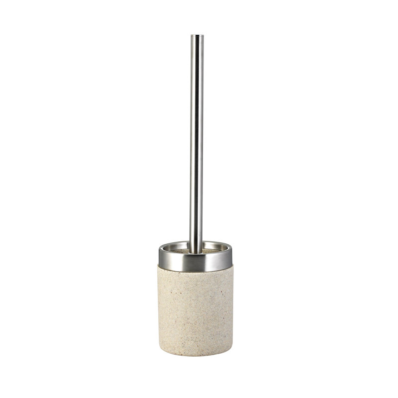 Toilet brush "Stone", Ecru