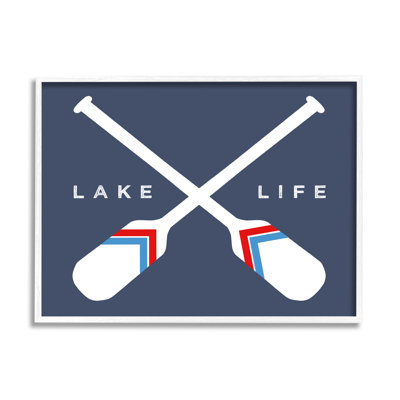 Lake Life Crossed Nautical