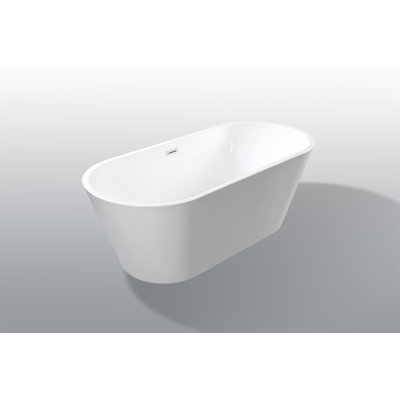 59" Acrylic Freestanding Bathtub