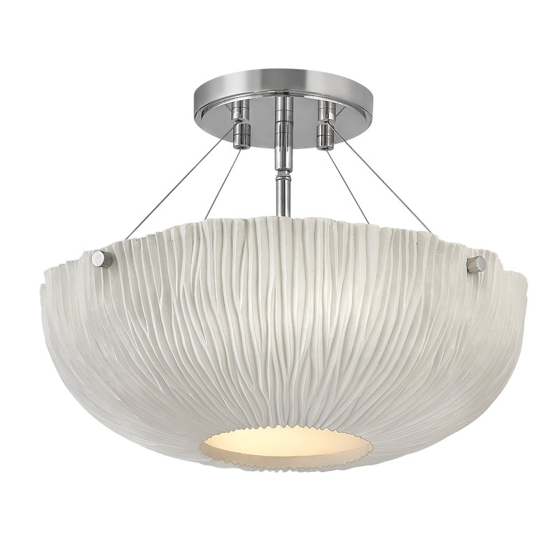 Coral 3 - Light 17" Semi Flush Mount