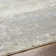 Abstract Machine Made Power Loomed Polypropylene Area Rug in Gray/Beige