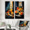 Légumes et fruits, ensemble de 2 reproductions d'art sur toile de Global Cuisine