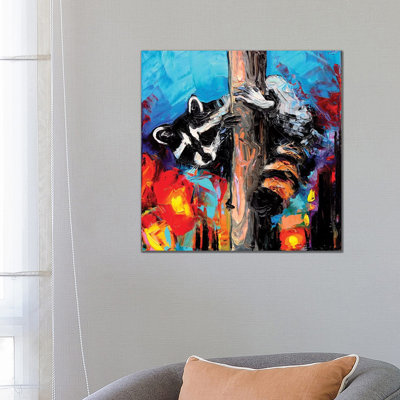 Night Watchman by Aja Trier - Wrapped Canvas Print