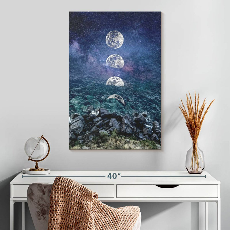 Oberle Moon Galaxy, 30" H x 20" W