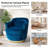 Lundquist Velvet Swivel Barrel Chair-86753500