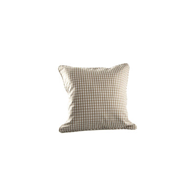 Toro Plaid Cotton Throw Pillow