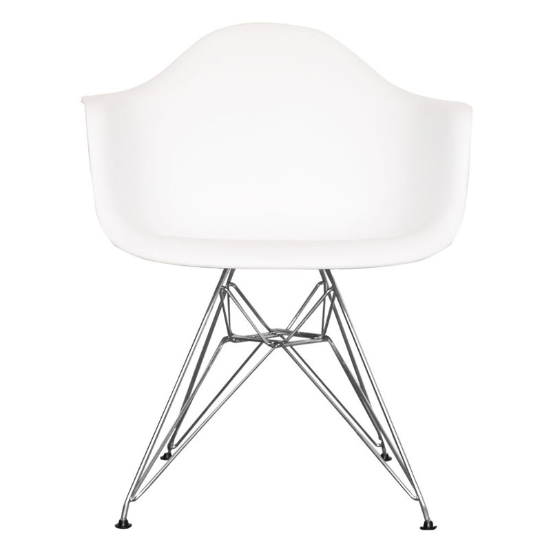 Drelyn 18'' H Armchair, White