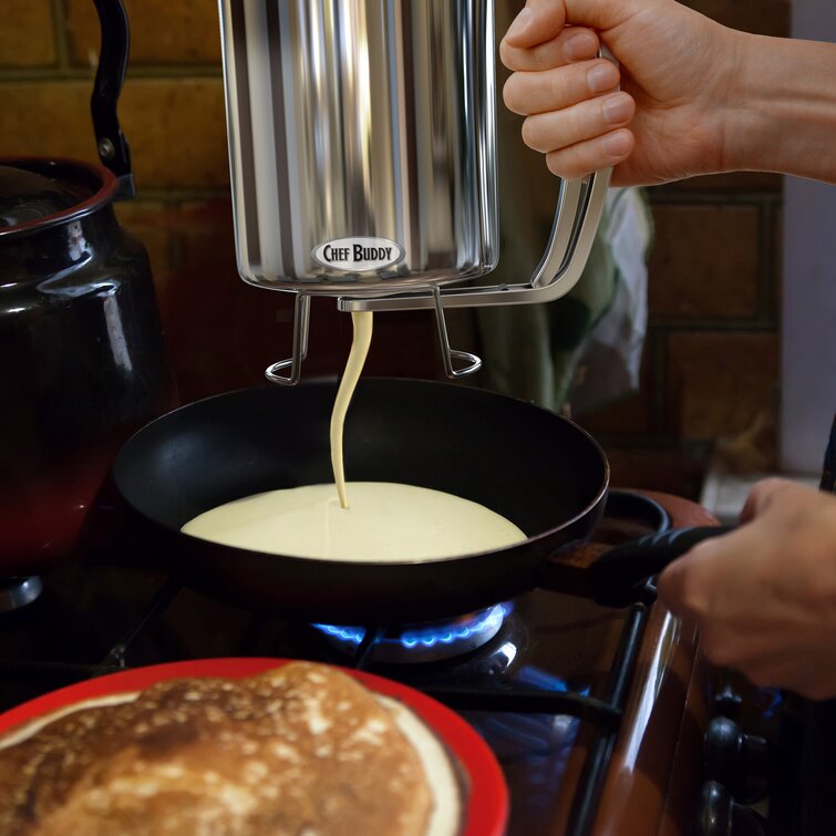 Pancake Batter Dispenser, Aluminum