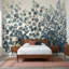 Décoration murale fond blanc cassé amovible crème clair-556507932-556507931
